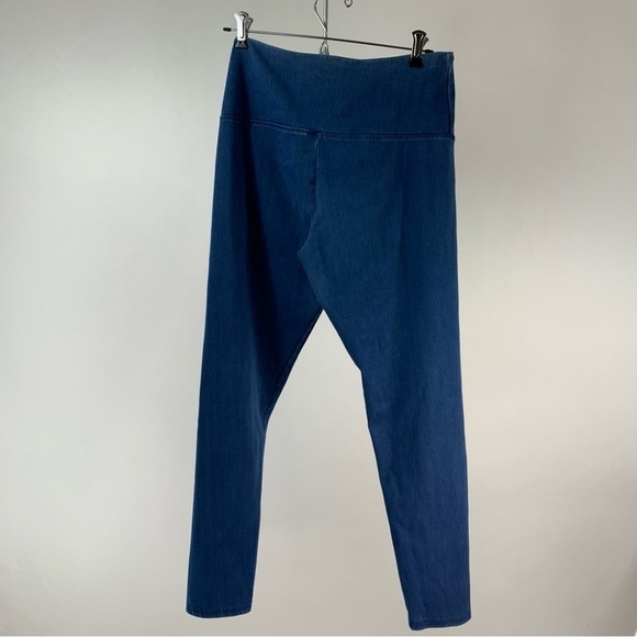 Cafe Marrekesh Women's Tummy Control Chambray Jeggings Leggings Medium M - Picture 6 of 7